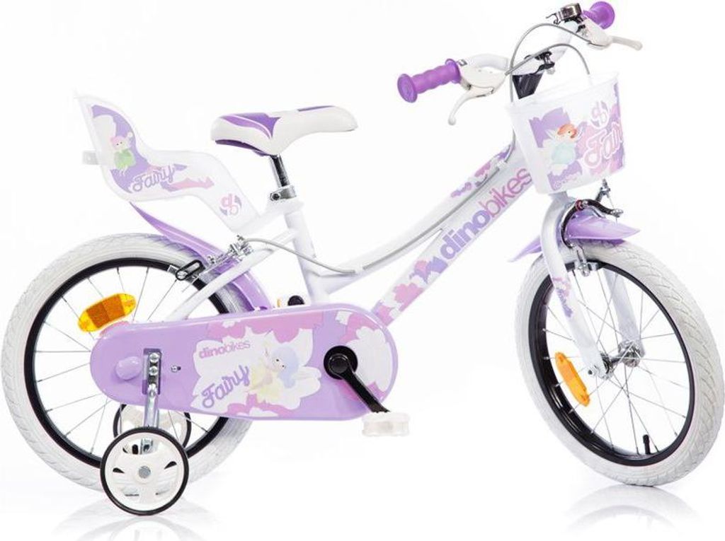 DINO Bikes - Kinderfahrrad 16" weiß Produktbild 