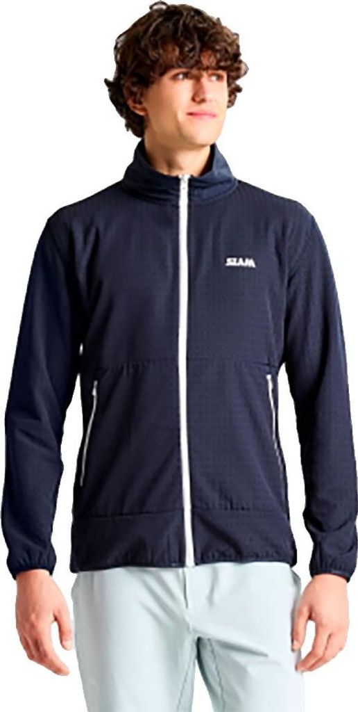 Slam Altura Fz Grid Fleece Mit Durchgehendem Reißverschluss Blau L Mann Blau L