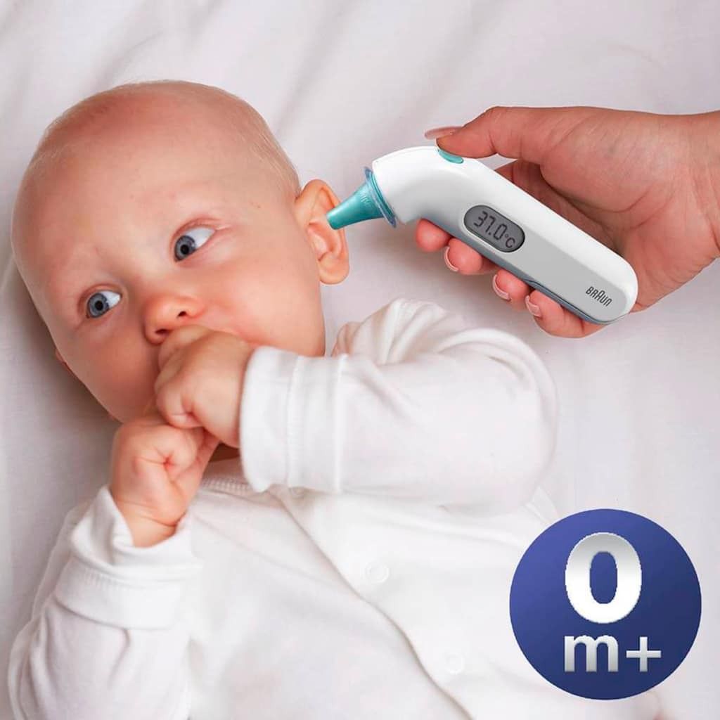 Braun ThermoScan 3 Contact White Ear Zdjęcie produktu 5