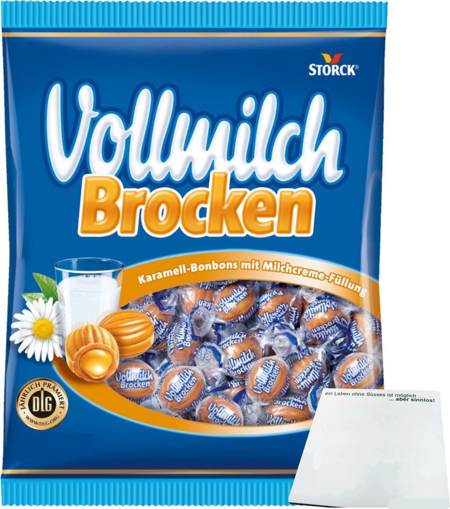 Storck Vollmilch Brocken Karamell-Bonbons mit Produktbild 