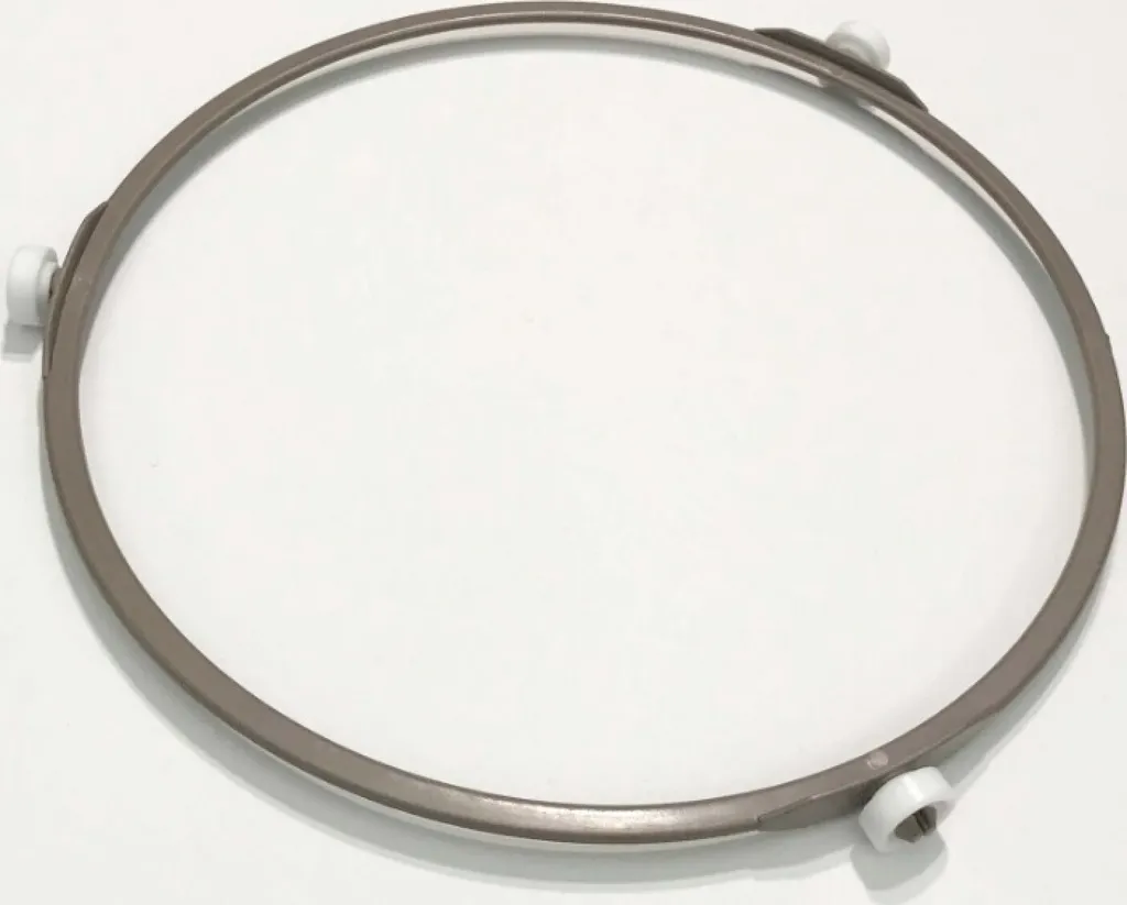 Anello rotante di ricambio universale 18 cm per piatto rotante per microonde | Ø ruota 12 mm | disco rotante adatto per AEG, Siemens, Bosch, Severin | supporto per piatto rotante per microonde | anello a rulli | bocchetta per pavimento - 3