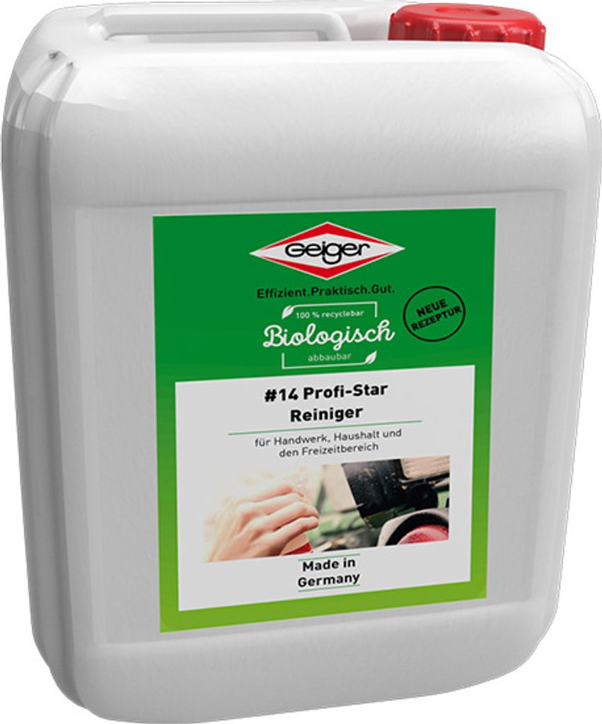 Geiger Profi-Star Reiniger, 5 l Konzentrat