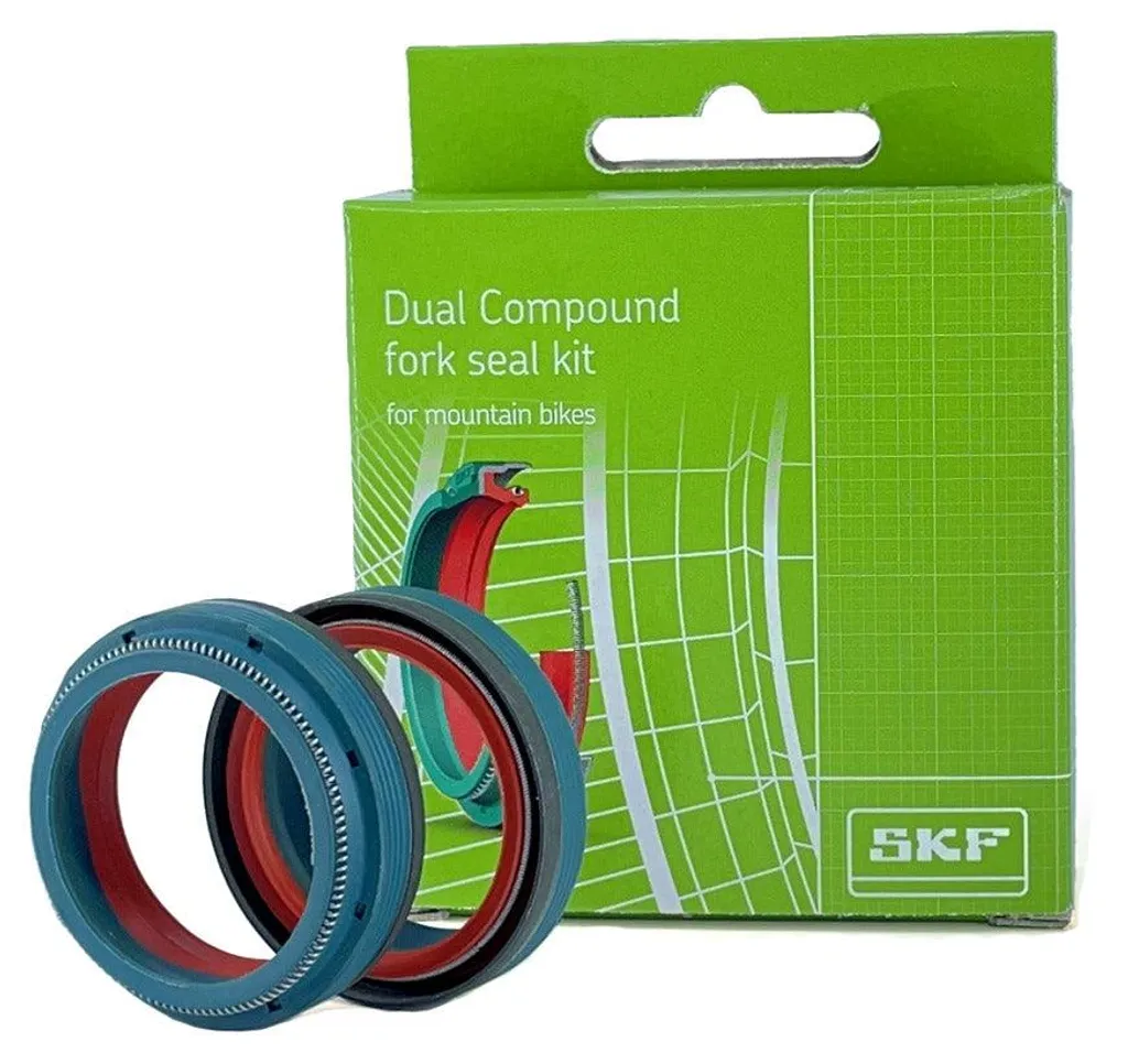 Kit Joints Racleurs SKF Dual Compound 32mm pour Fourche Rock Shox