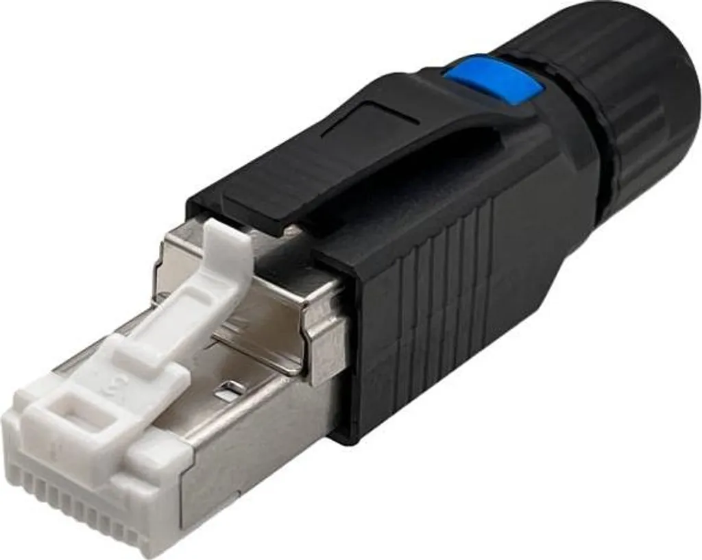 Connettore RJ45 Cat.6A 10G ALANTEC: Plug Schermato Senza Attrezzi