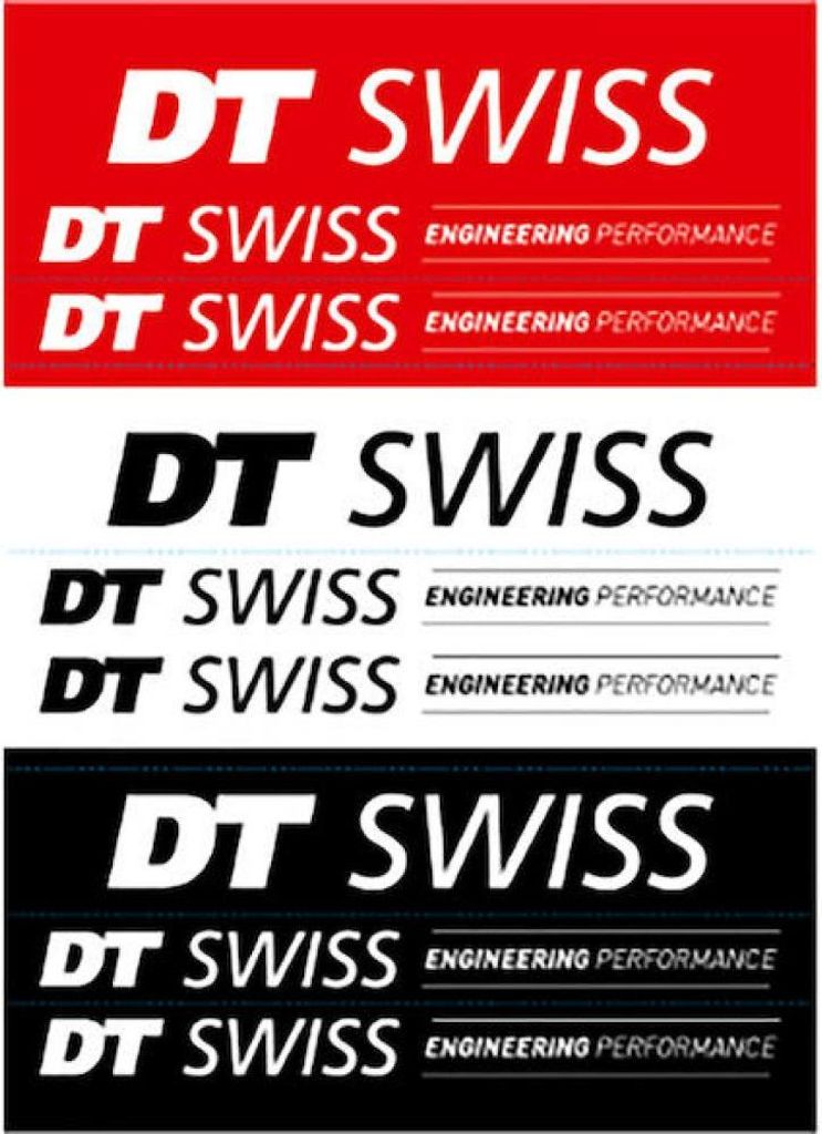 DT Swiss Aufkleber DT SWISS Stickerbogen One Size - Produktbild 