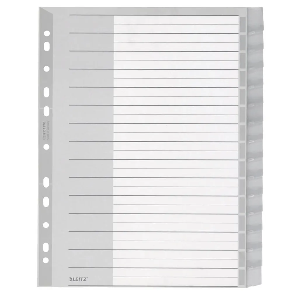 Organiser un grand classeur avec intercalaires A4 XL plastique vierges