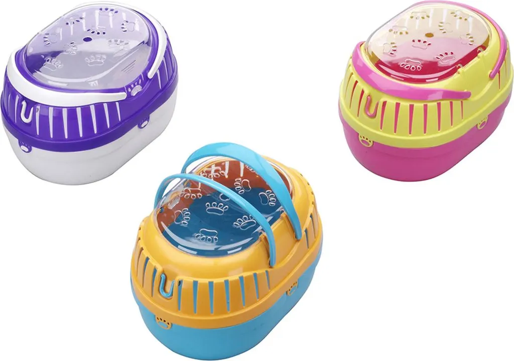 EBI Touring Funky S: Trasportino 28x20x18cm Colori Assortiti per Roditori