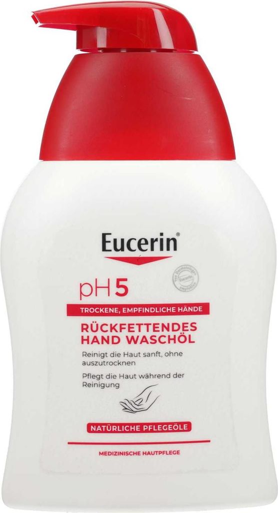 EUCERIN pH5 Hand Waschöl empfindliche Haut 250ml PZN 13889044