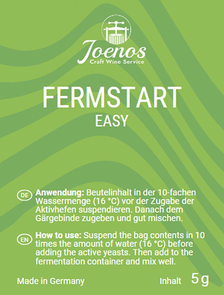 Fermstart Easy, Gärhilfsmittel für Wein, 5g, Germany