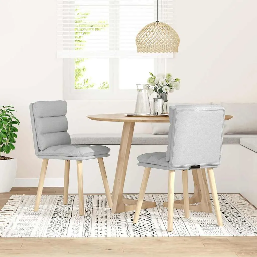 Sedie vidaXL Grigio Nuvola: Trasforma la tua Cena in un Momento Magico