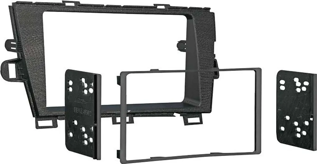 Support façade 2-DIN Toyota Prius III : comblez l'espace radio d'origine