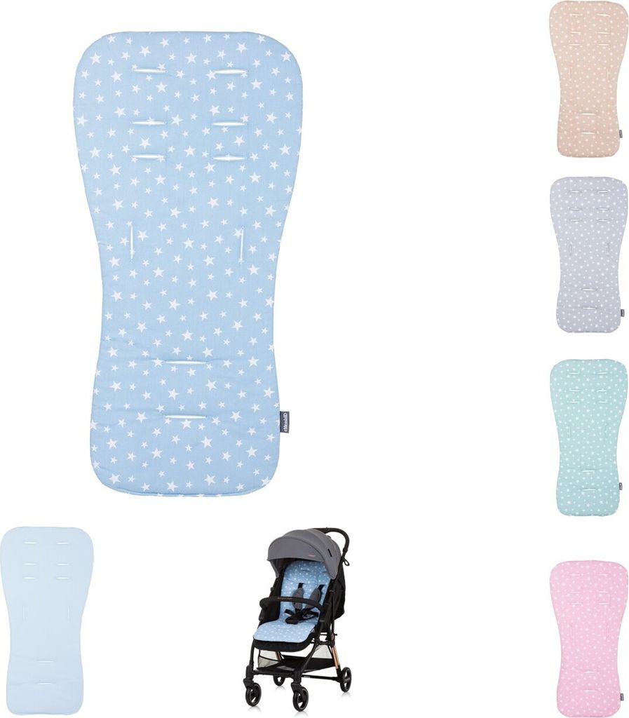 CHIPOLINO Weiche Matte fü r den Korb Blue Stars Produktbild 