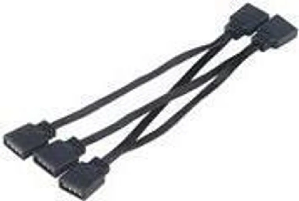 Câble Akasa AK-CBLD05-40BK 0,4m avec gaine de protection noire