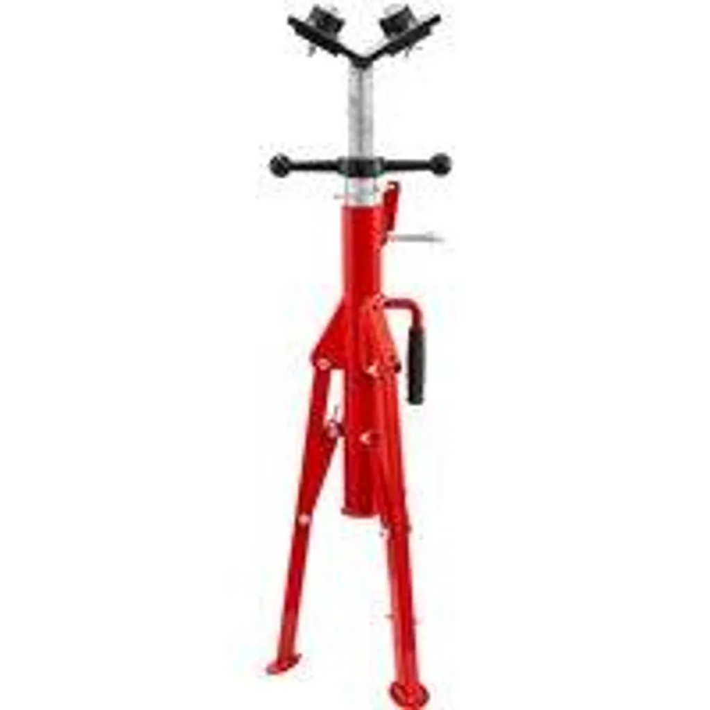 Support tubulaire en V pour grue d'atelier 2 tonnes en acier pliable