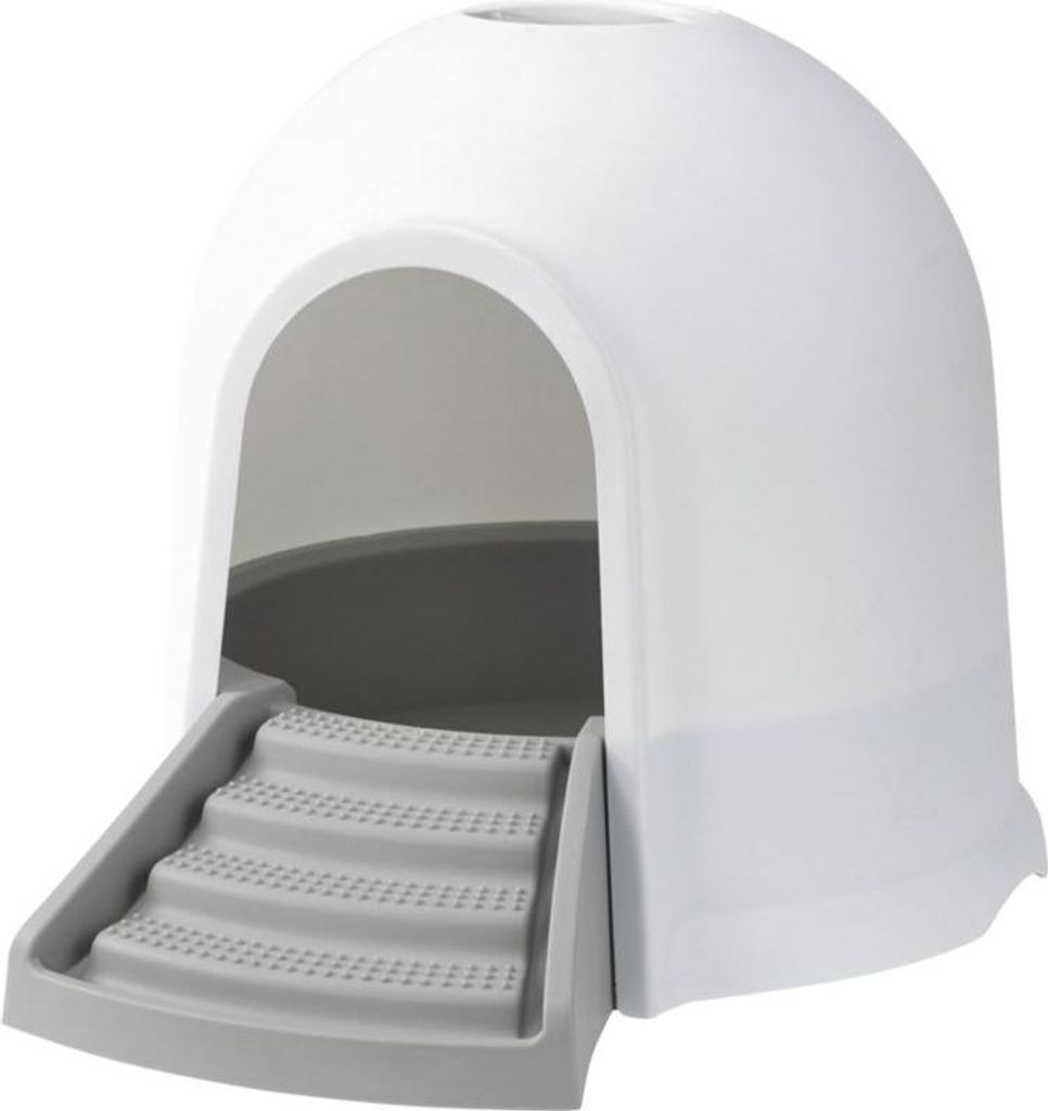 AniOne Katzentoilette igloo wh