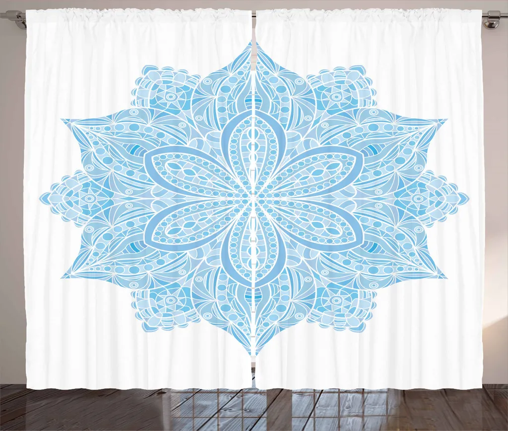 Tenda Mandala ABAKUHAUS 280x245 | Soluzione Soggiorno Rustico Blu