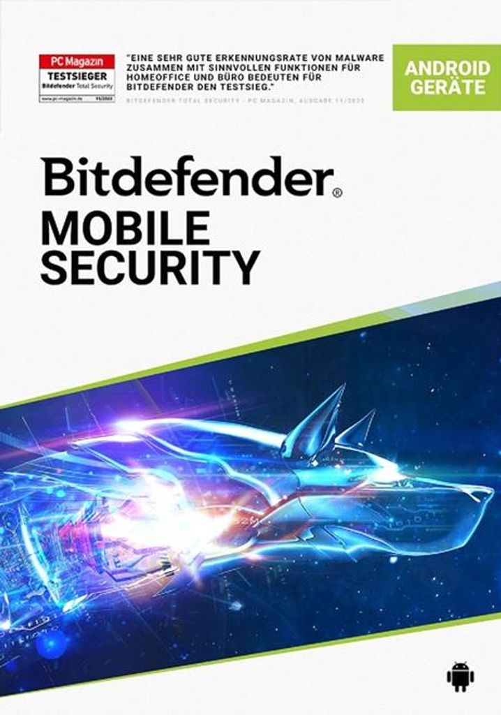 Bitdefender Mobile Security 3 Geräte / 18 Monate (Code in a Box)