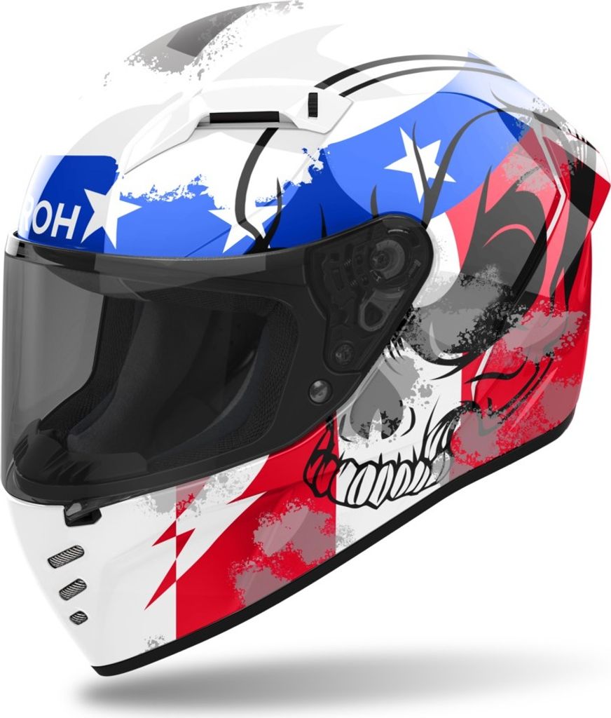 Integralhelm Crosshelm Schutzhelm Motorradhelm AIROH Connor Nation Größe L