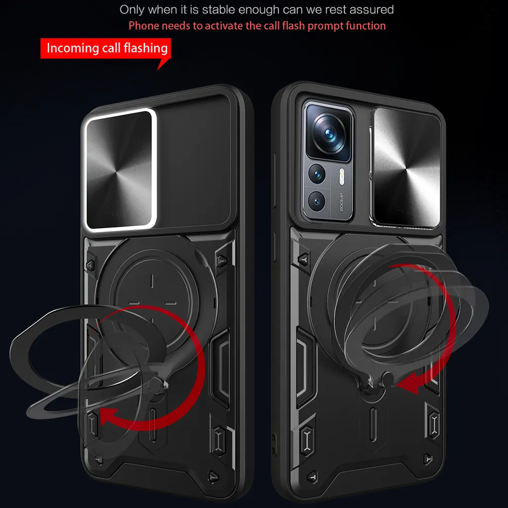 Custodia Xiaomi 12T / 12T Pro Blu - Protezione Sicura per la Famiglia