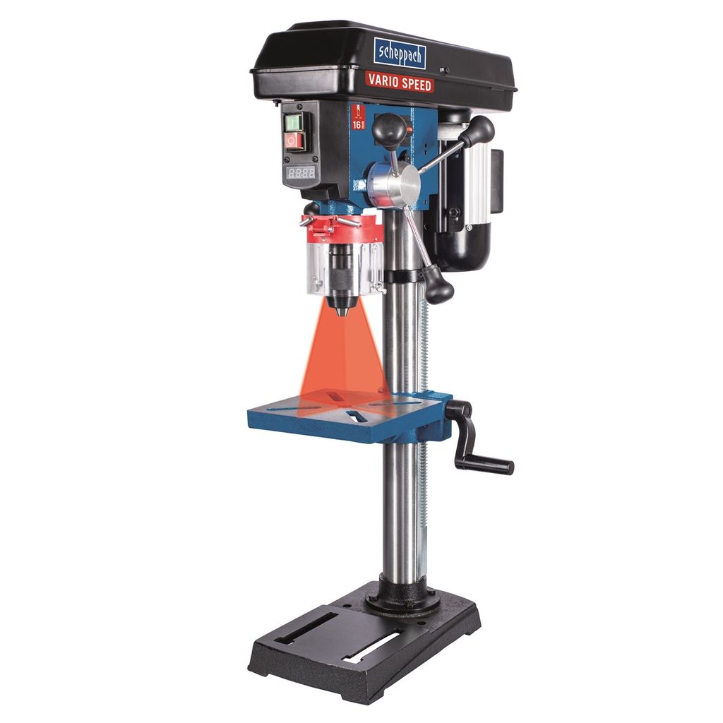 Perceuse d'établi Scheppach DP19Vario | Moteur 550 W | Image du produit 