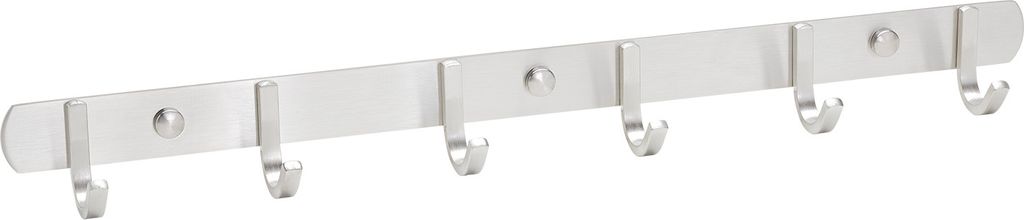 SOTECH Hakenleiste SAMU echt Edelstahl mit 6 Haken
