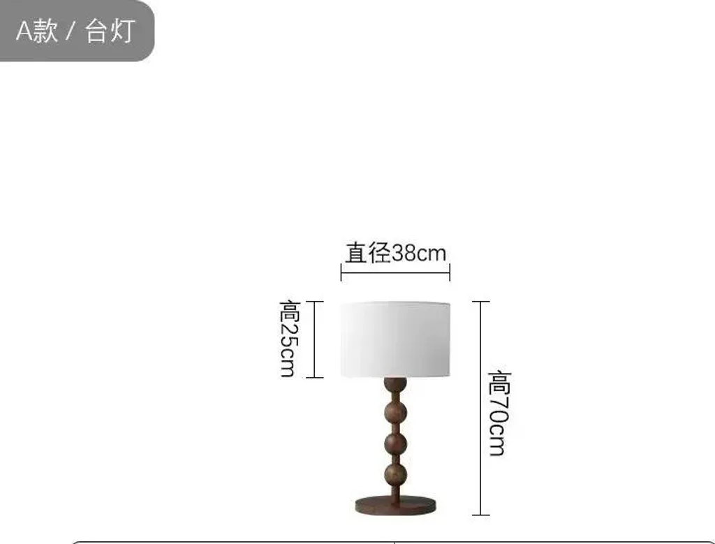 Luminaire LED Vintage et Lampe de Table B Tricolore Design Rétro Chic