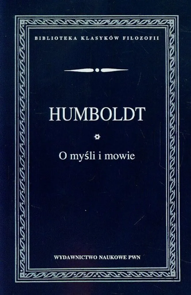 Étudier Humboldt en polonais : Livre Sur la pensée et la parole complet