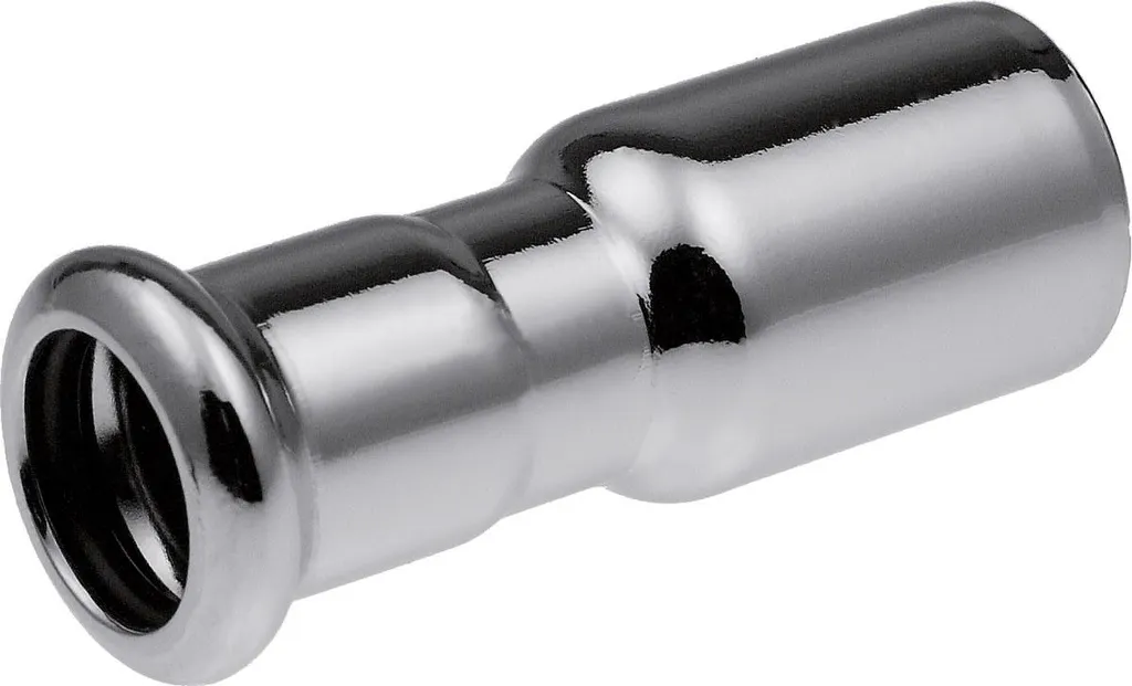 Réduction du mamelon acier 108/88,9 pour corriger les écarts de diamètre
