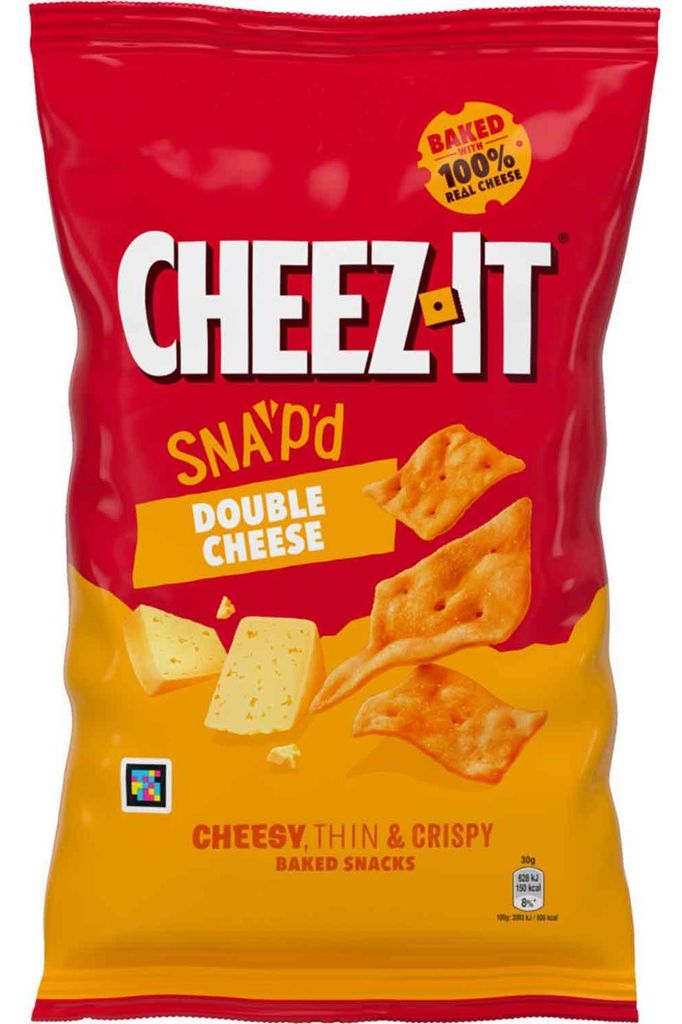 Cheez-It Double Cheese Crispy Bread dünne Snacks Packung Zdjęcie produktu 