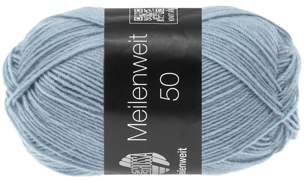 Lana Grossa MEILENWEIT 50 g UNI 4-fach Sockenwolle mit 80 % Produktbild 