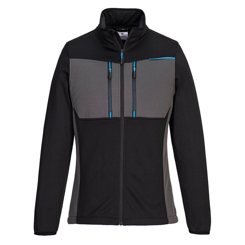 Portwest T756 WX3 Full Zip Tech Fleece Black Gr. XL