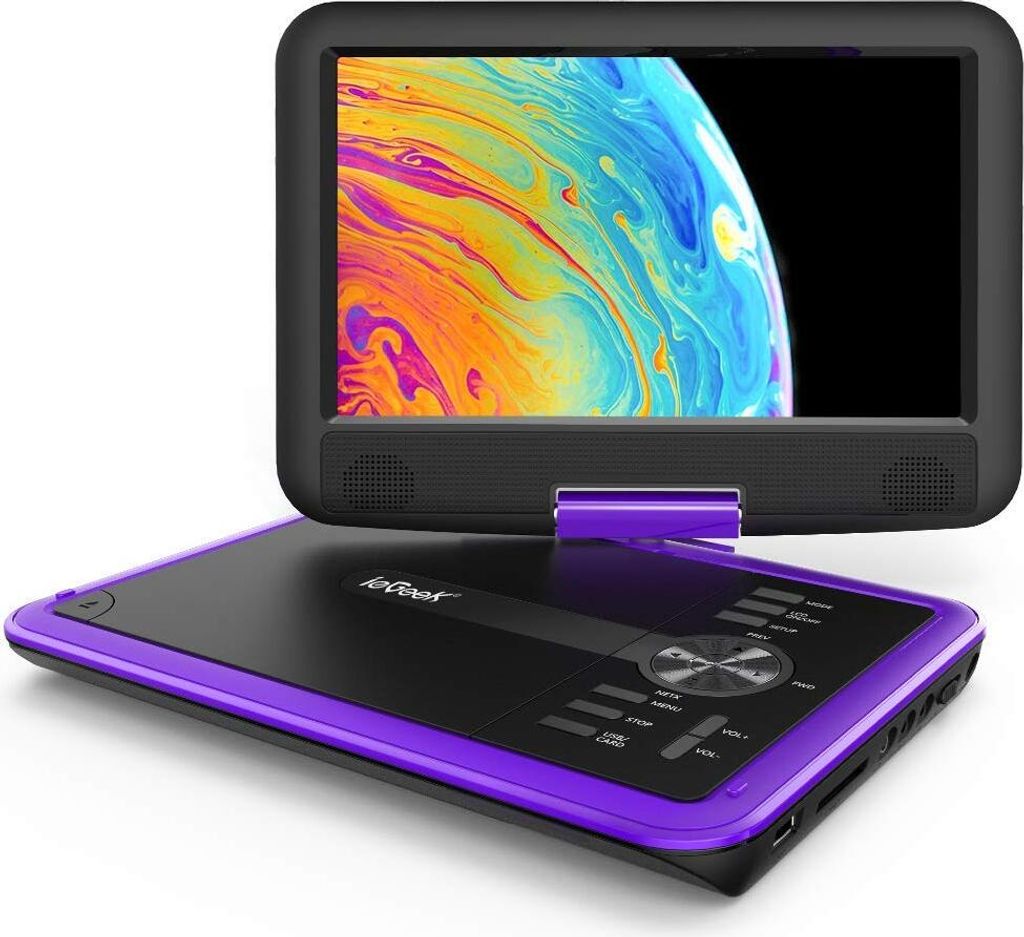 ieGeek 11,5" přenosný DVD přehrávač s 9,5" HD otočnou Obrázek produktu 
