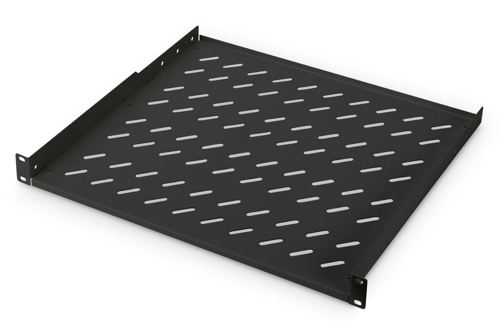 Digitus DN-19 TRAY-1-400-SW, 50 kg, Schwarz Produktbild 