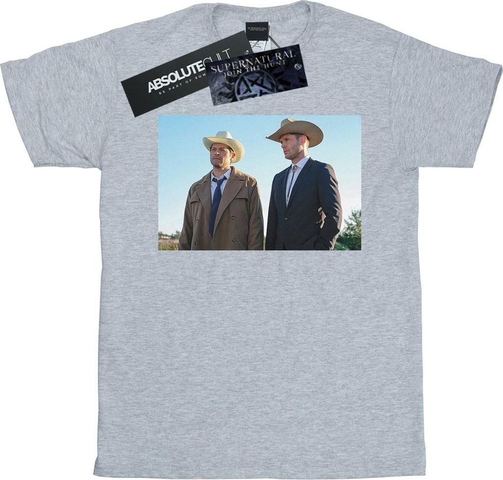 Supernatural - "Stetson Boys" T-Shirt für Damen BI51447 (XXL) (Grau)