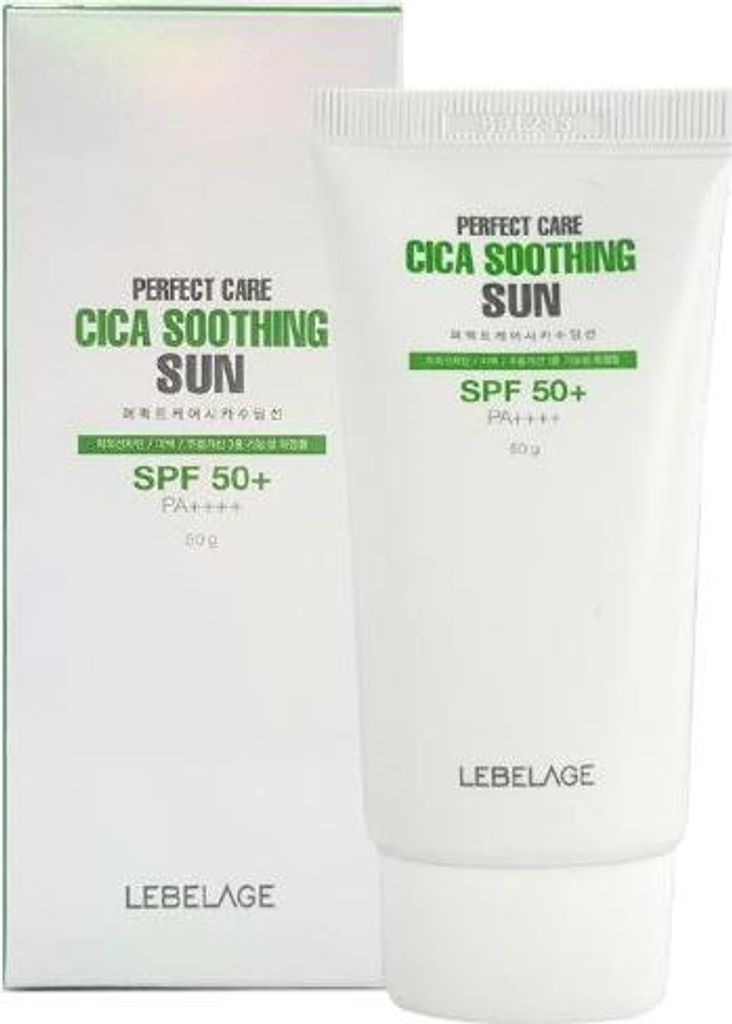 LEBELAGE Gesichtscreme LSF 50+ Cica Beruhigende Sonnenpflege 50 g