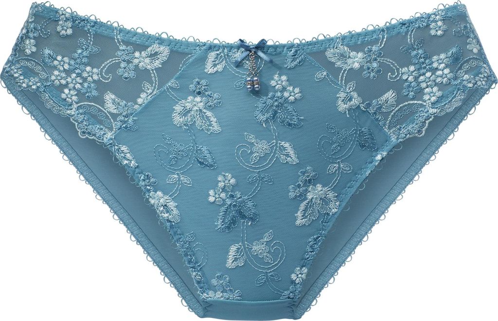 LASCANA Slip petrol-air Größe 56/58