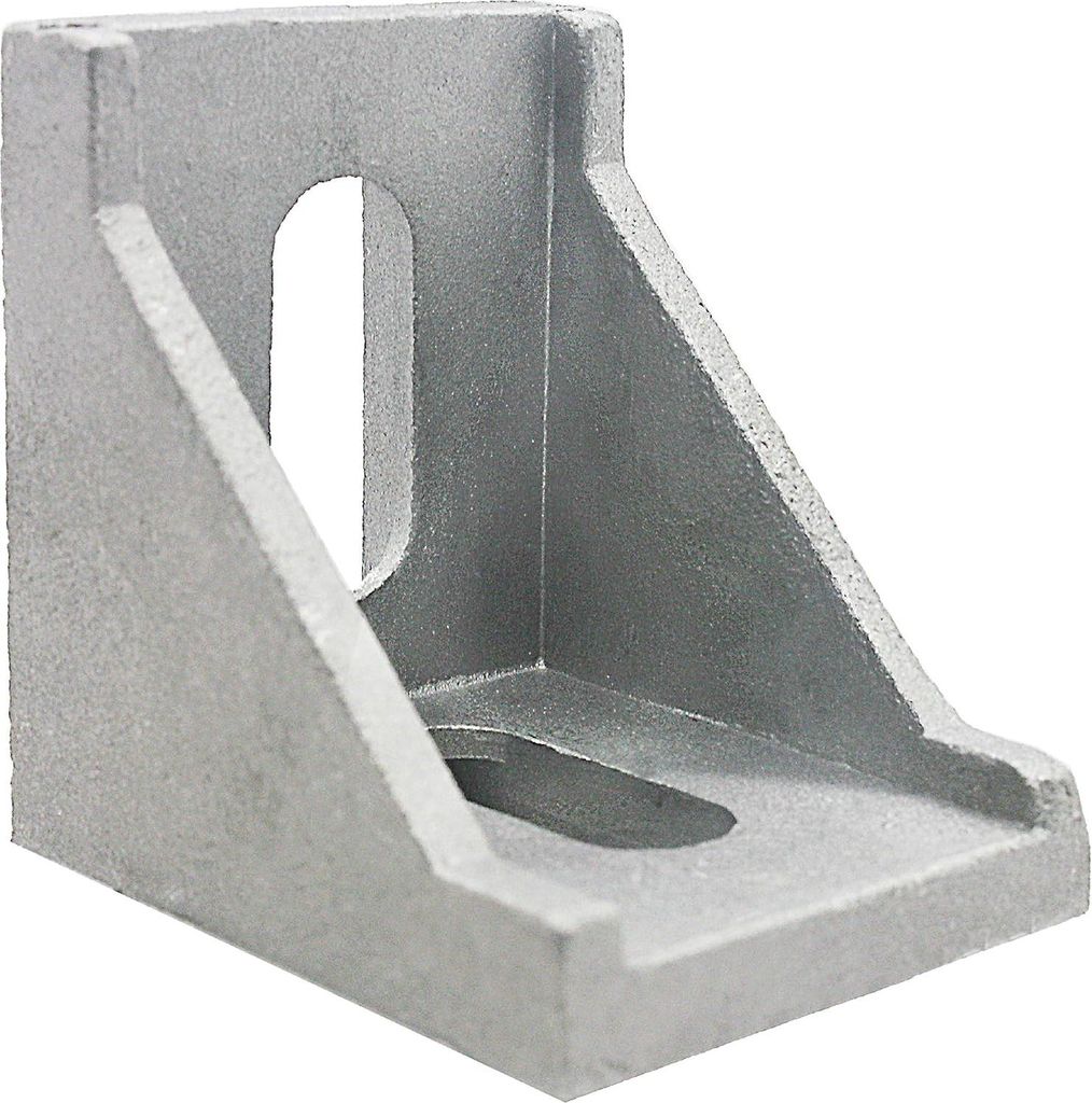 Profil mit Nut 8 und Befestigung, Set von 8 Stück - 30 x 30 mm Ecke - Optimiere dein Interieur