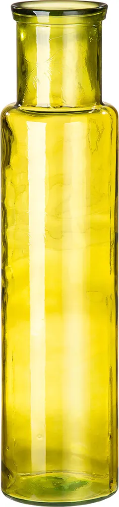 Vase de sol géant en verre jaune Gilde Noa pour décoration salon