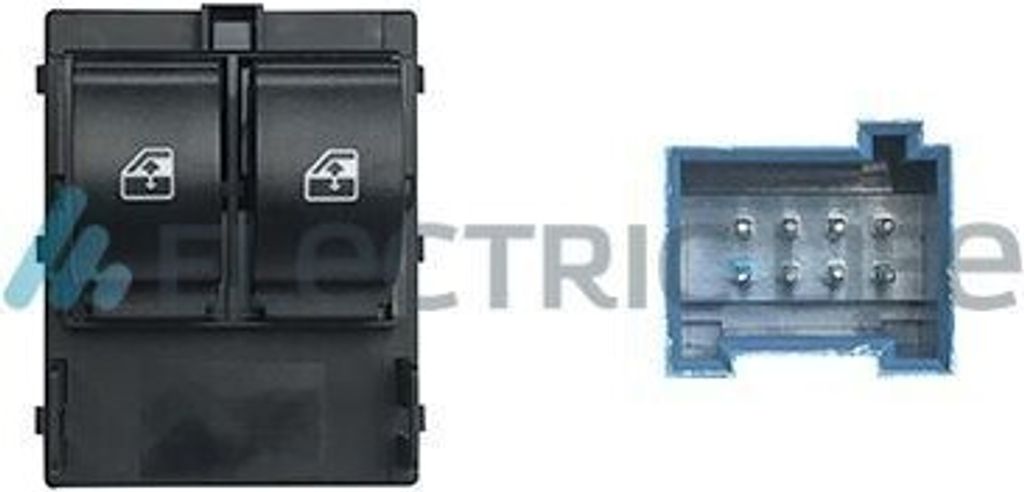 ELECTRIC LIFE ZRFTB76001 Fensterheberschalter für FIAT QUBO (225) Vorne Links Fensterheber Schalter