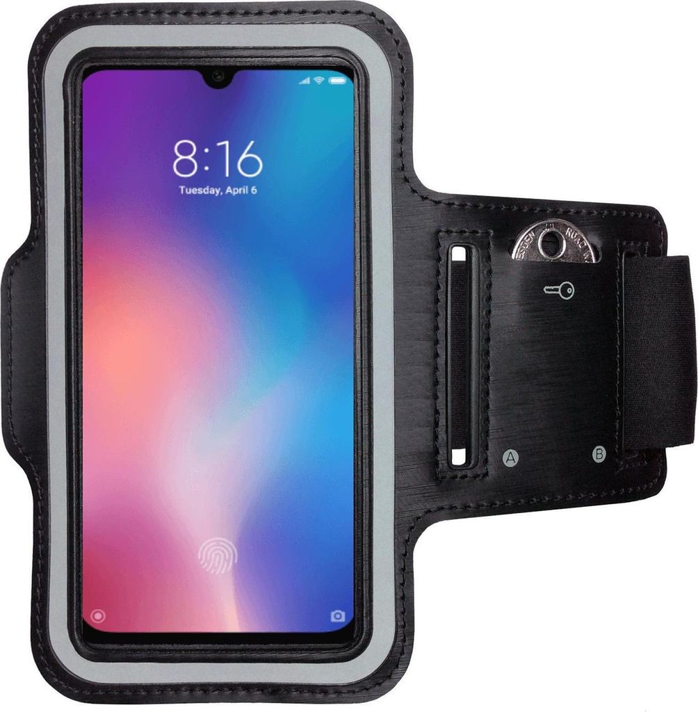 Xiaomi Mi 9 SE Handy Armband Sportarmband mit Schlüsselfach Armtasche