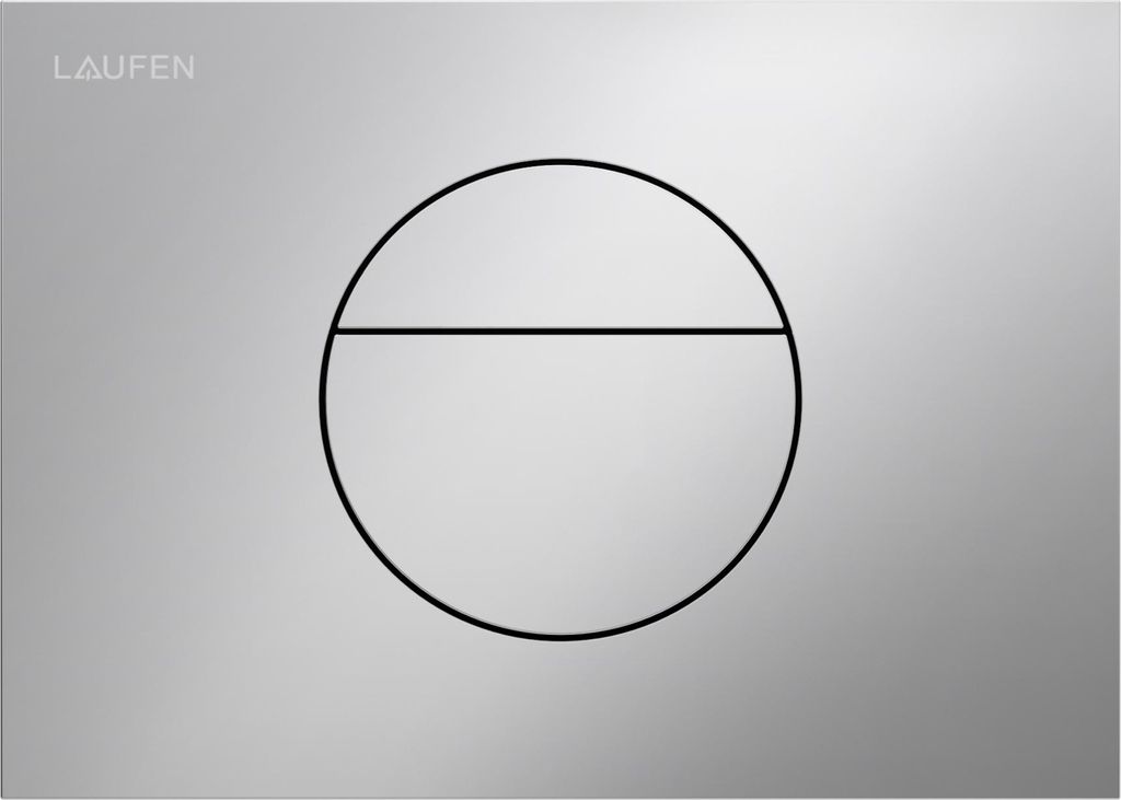 LAUFEN INEO Betätigungsplatte Sunrise, für WC-Element, Zweimengenbetätigung, H9001120070001