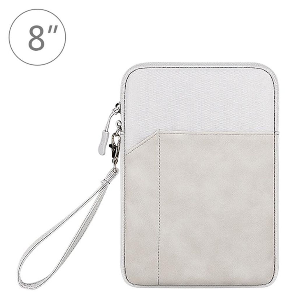 7,9-10,8 Zoll Tablet-Tasche, gepolsterte, stossfeste Tablet-Huelle mit Vordertasche, wasserdichte, tragbare Tablet-Aufbewahrungstasche mit Tragegriff