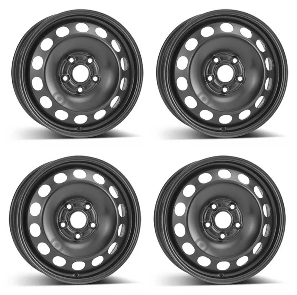 4 Jantes en acier Alcar 9535 6,0Jx16 ET50 5x112 pour Skoda Octavia