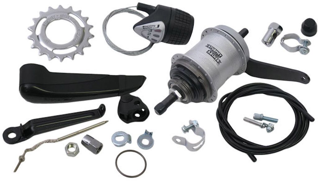 Trojrýchlostný náboj Sturmey Archer Sil.36.St.A Rbn M. Obrázok produktu 