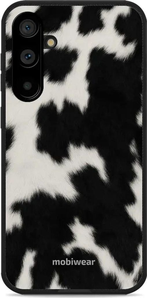 Handyhülle für Galaxy S23 FE, Mobiwear Glossy Case, Kuhfell-Optik