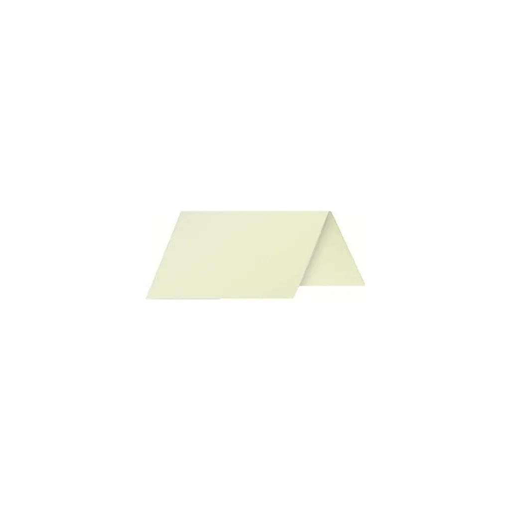 Carte de table vert bourgeon Pollen 85x80 mm comme marque-place chic - 2