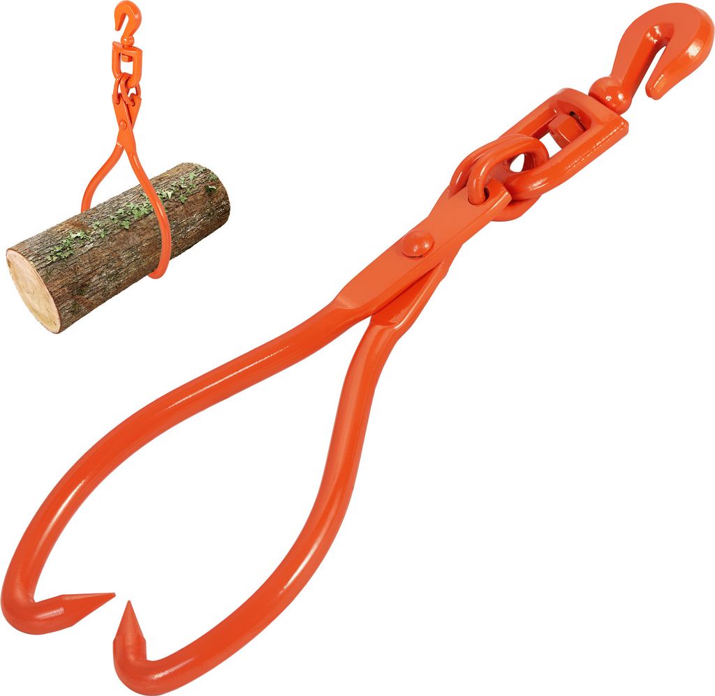 Pince forestière VEVOR, 457,2 mm Pince de levage de bois à Image du produit 