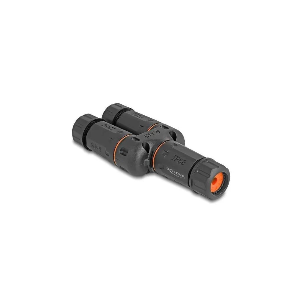 Delock Splitter RJ45 Y: Adattatore Rete per Connessione Alternata 2 Porte