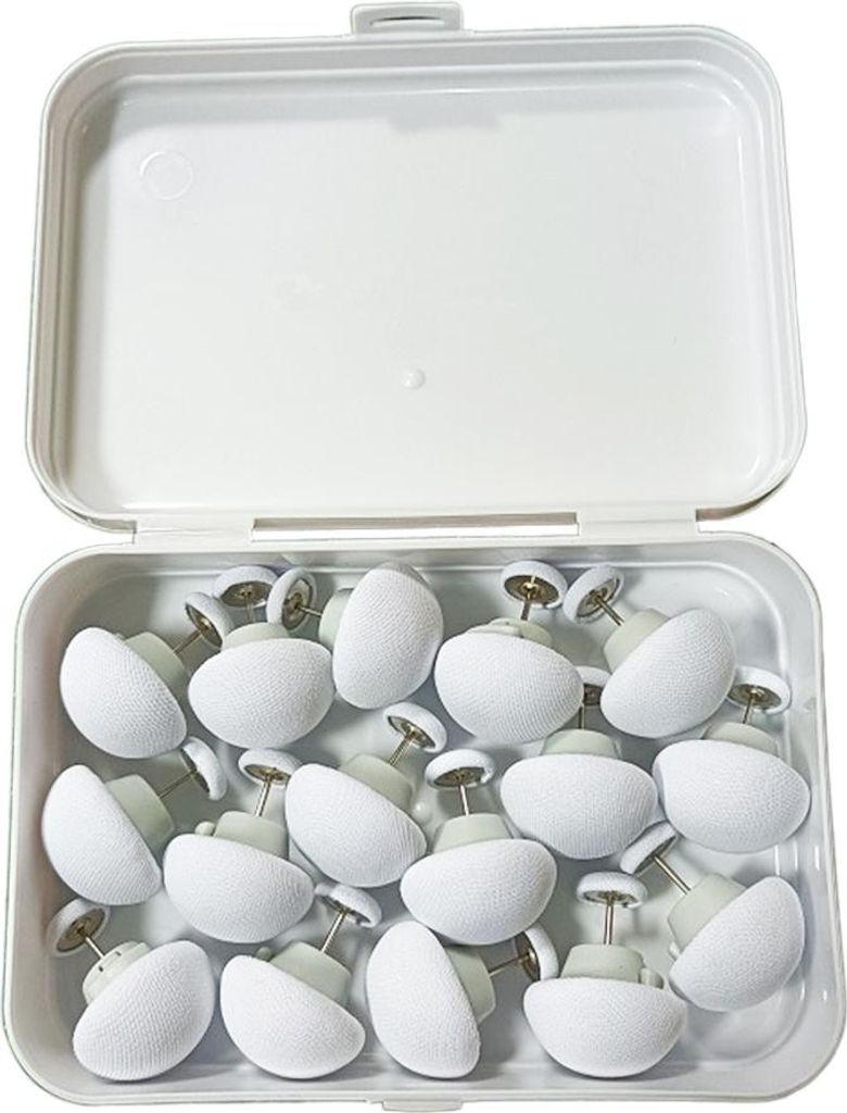 16 Bettdeckenklammern, Bettdeckenclips mit weichem Stoffmaterial verhindern das Verrutschen von Bettdecken, Kissen und Vorhängen.