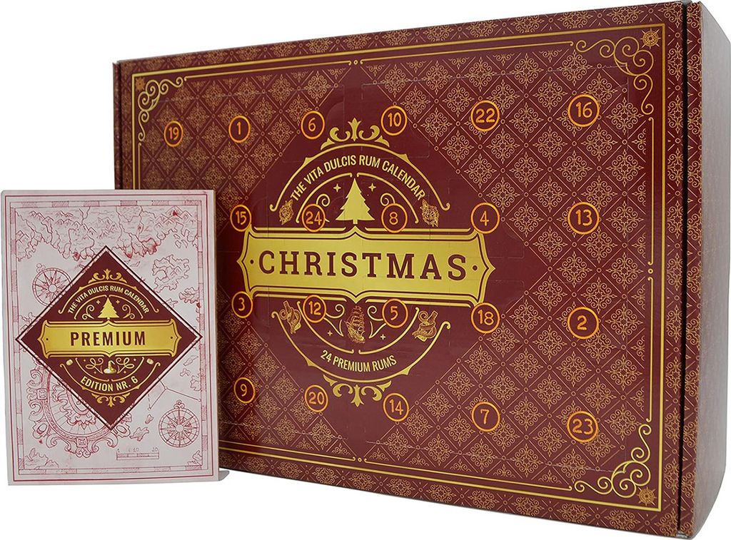 Vita Dulcis Adventskalender Rum Premium Edition 2023 - 24x0,02l